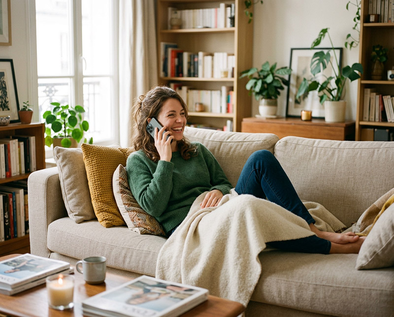 voyant par téléphone