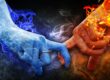 flammes jumelles plume